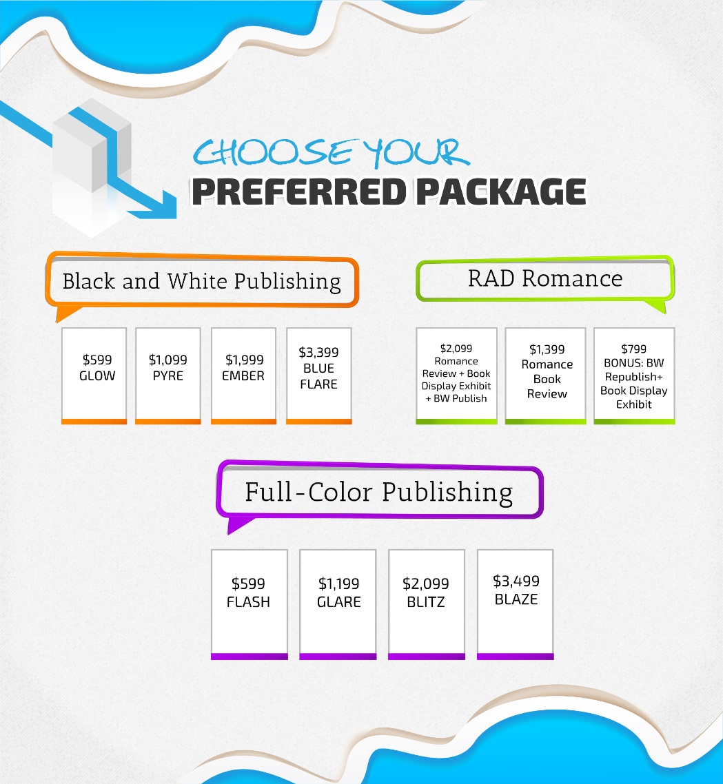 RAD Romance Publishing Packages