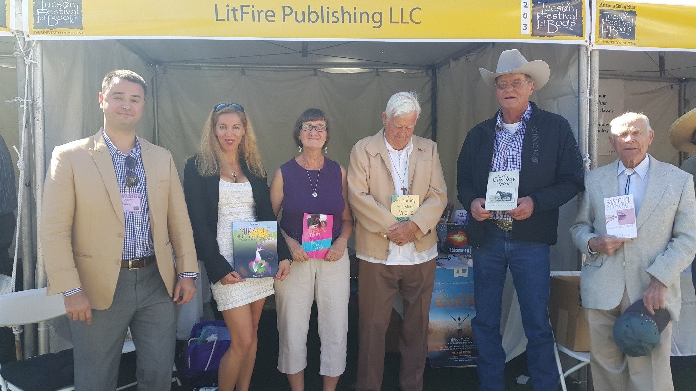 LitFire Participation - Tucson Book Festival 2016-min